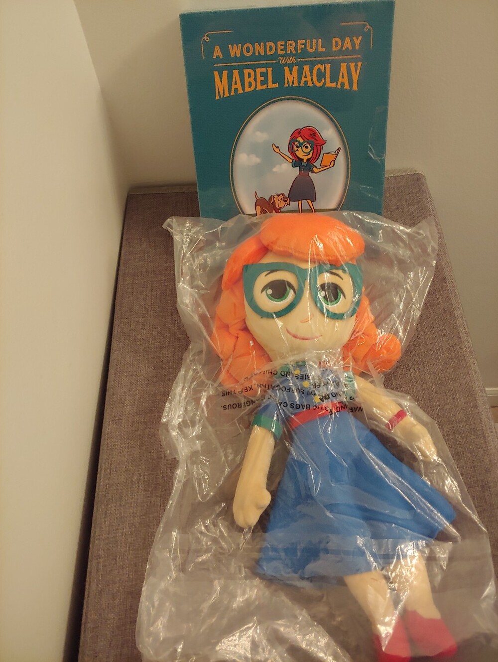 A Wonderful Day with Mabel Maclay Plush Doll & Box Set Of Books